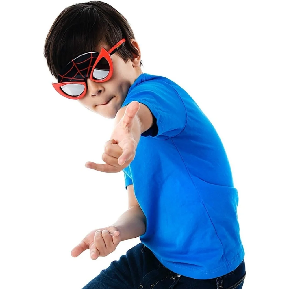 NEW Kids Sun-Staches Marvel Spider-Man Miles Morales Lil Characters Sunglasses